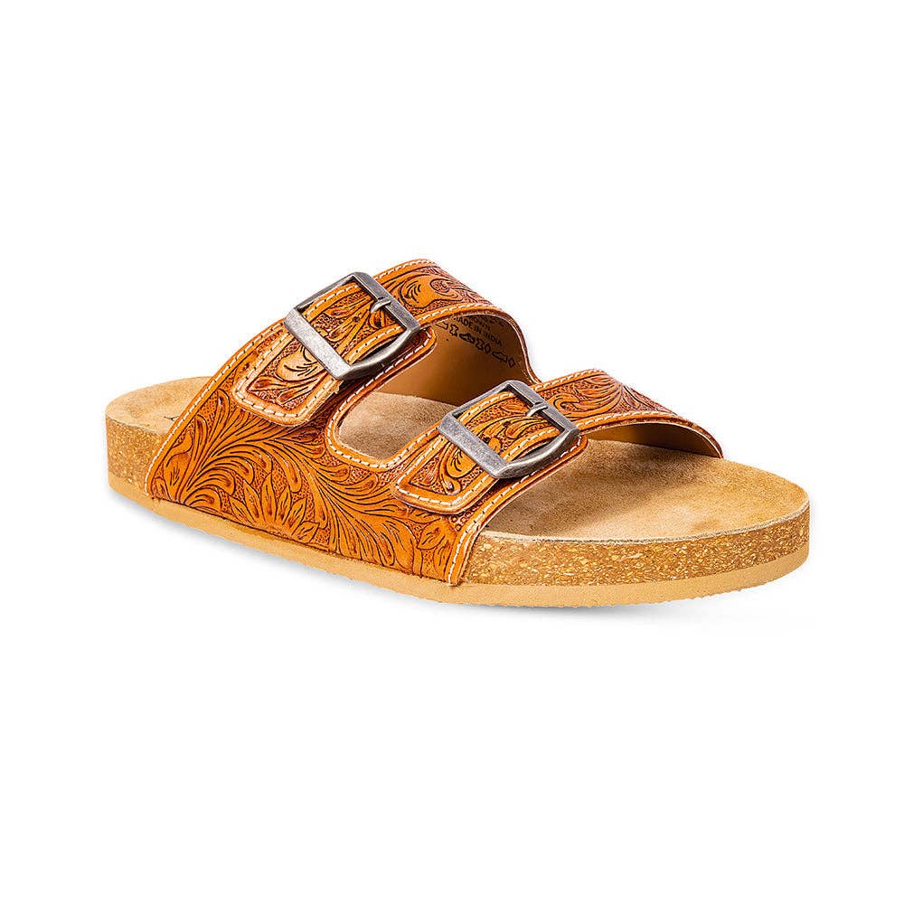 Molly Hand Tooled Sandals