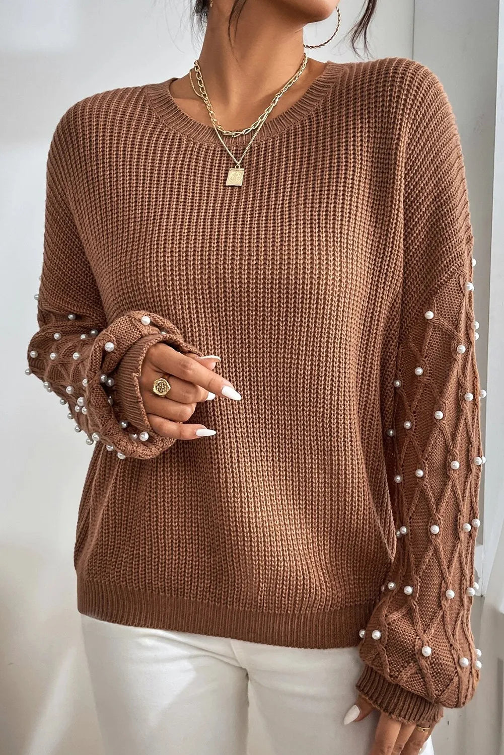 Pretty In Pearls Sweater