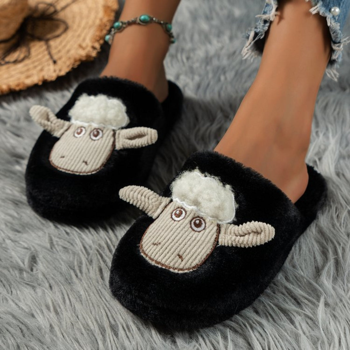 Sleepy Sheep Slippers