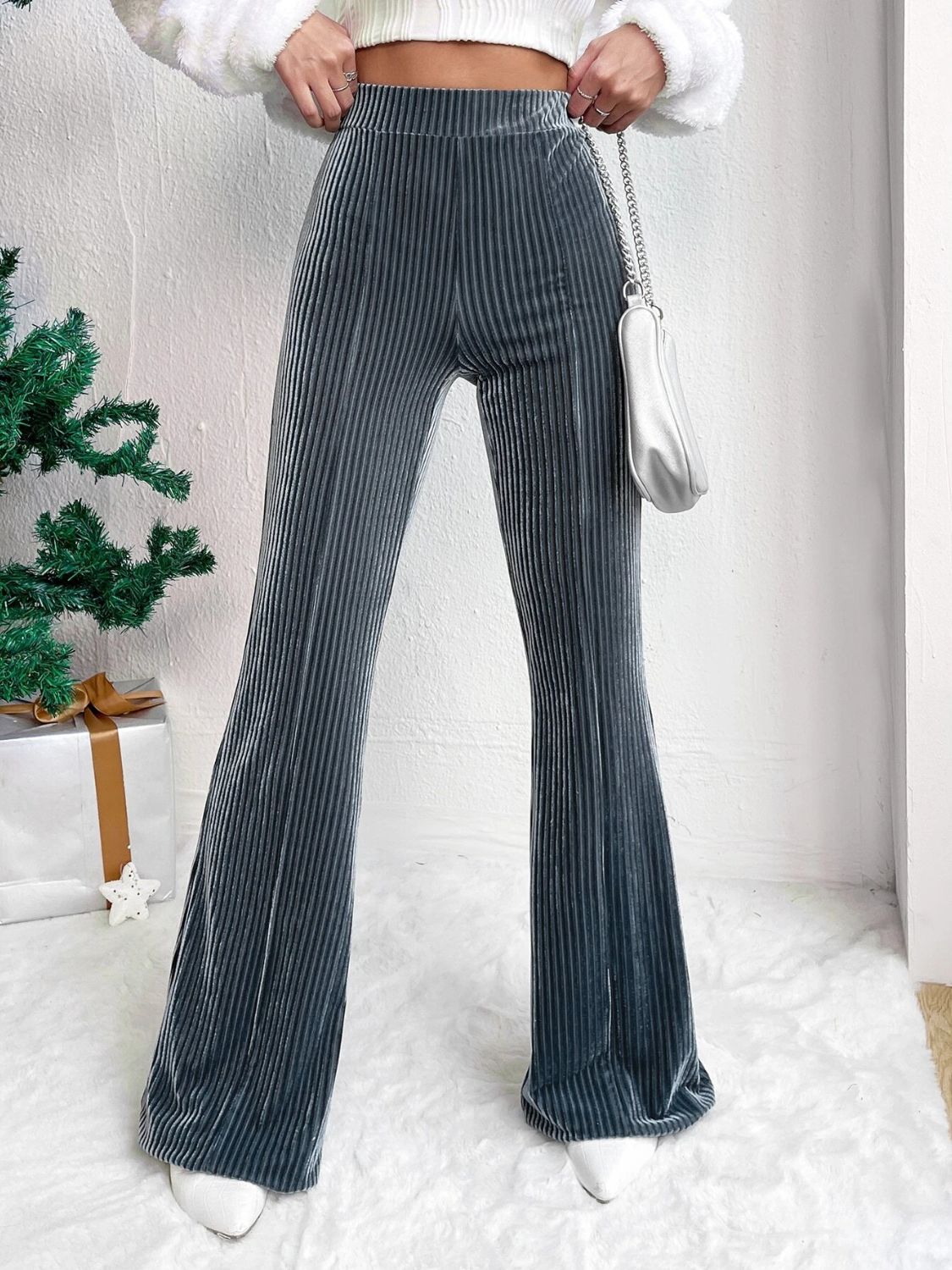 High Waist Flares