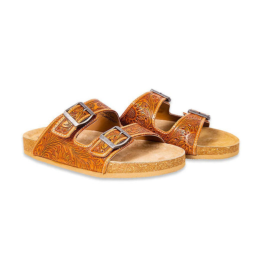 Molly Hand Tooled Sandals