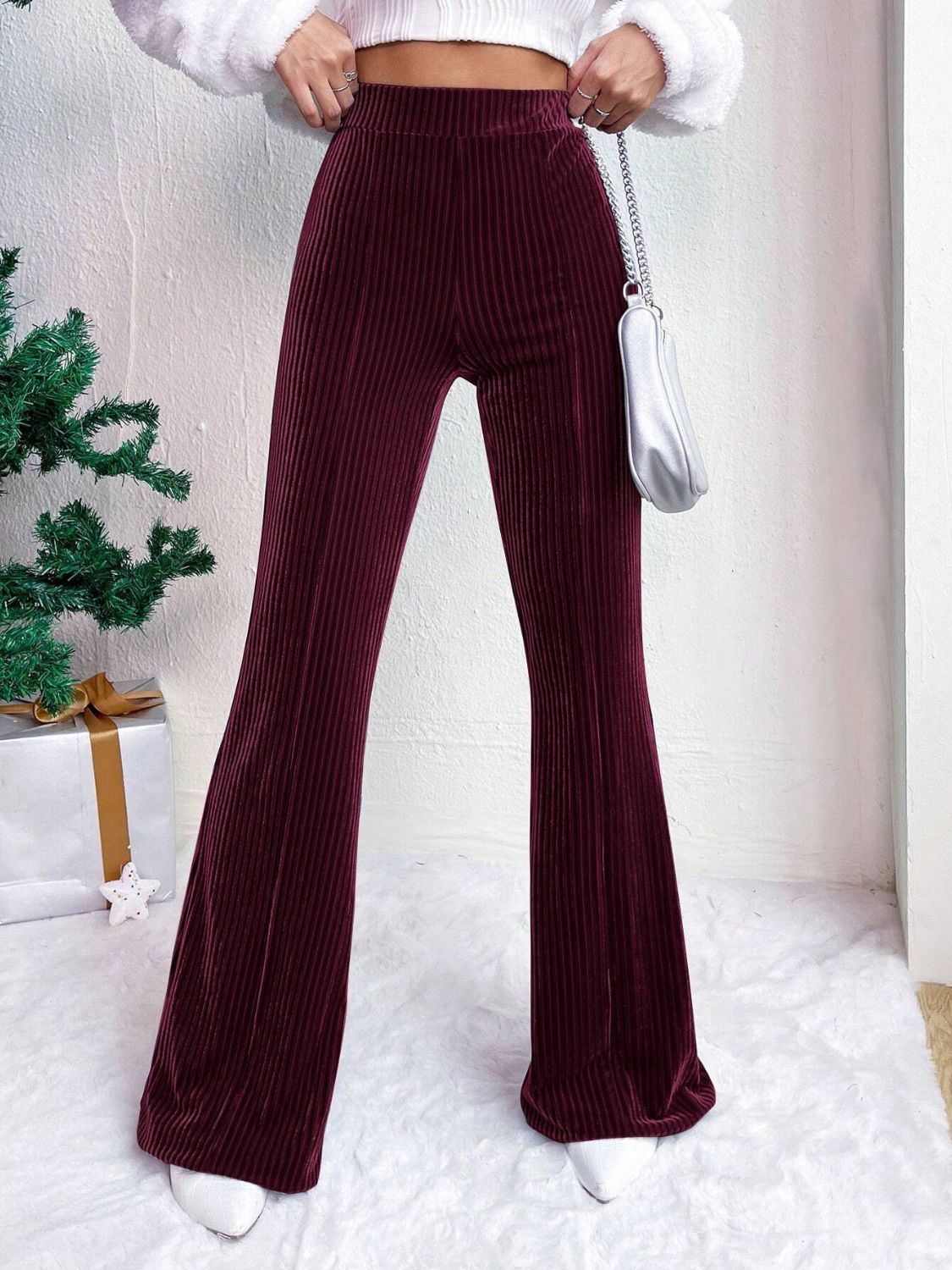 High Waist Flares
