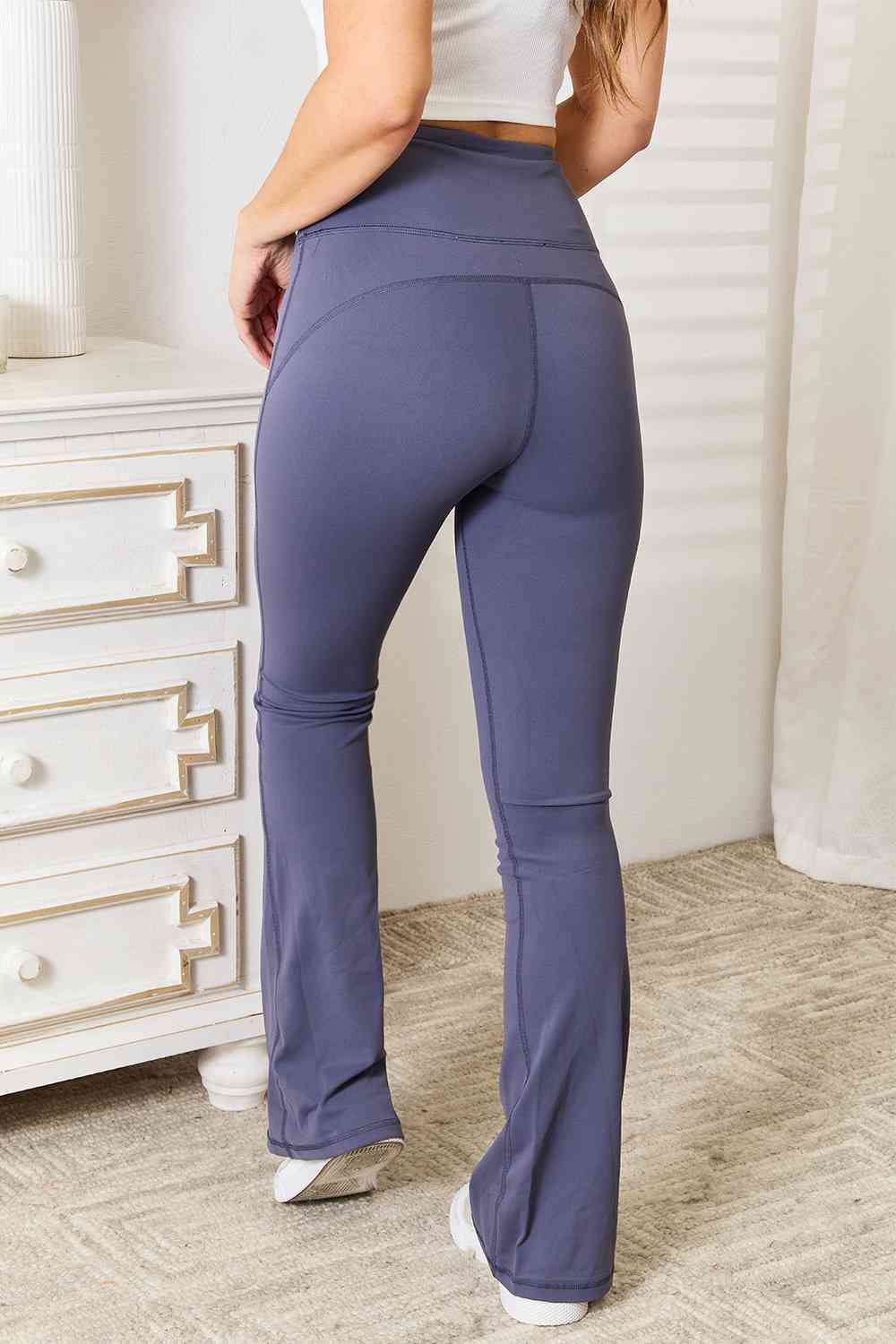 Wide Waistband Yoga Pants